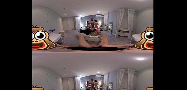  VR Porn Hot Lesbian Orgy in 360